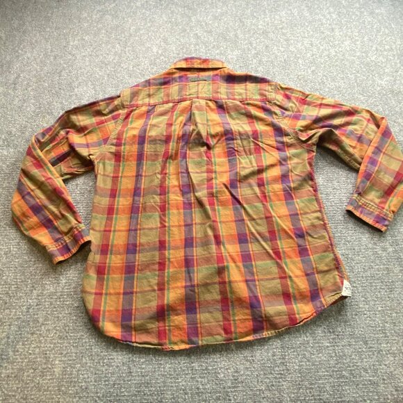 Boston Traders Luxury Vintage Shirt Men's XL Plaid Camping Hiking Outdoor - Picture 10 of 12
